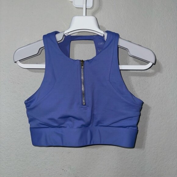 Cleo Harper Blue Activewear Top - Picture 1 of 6